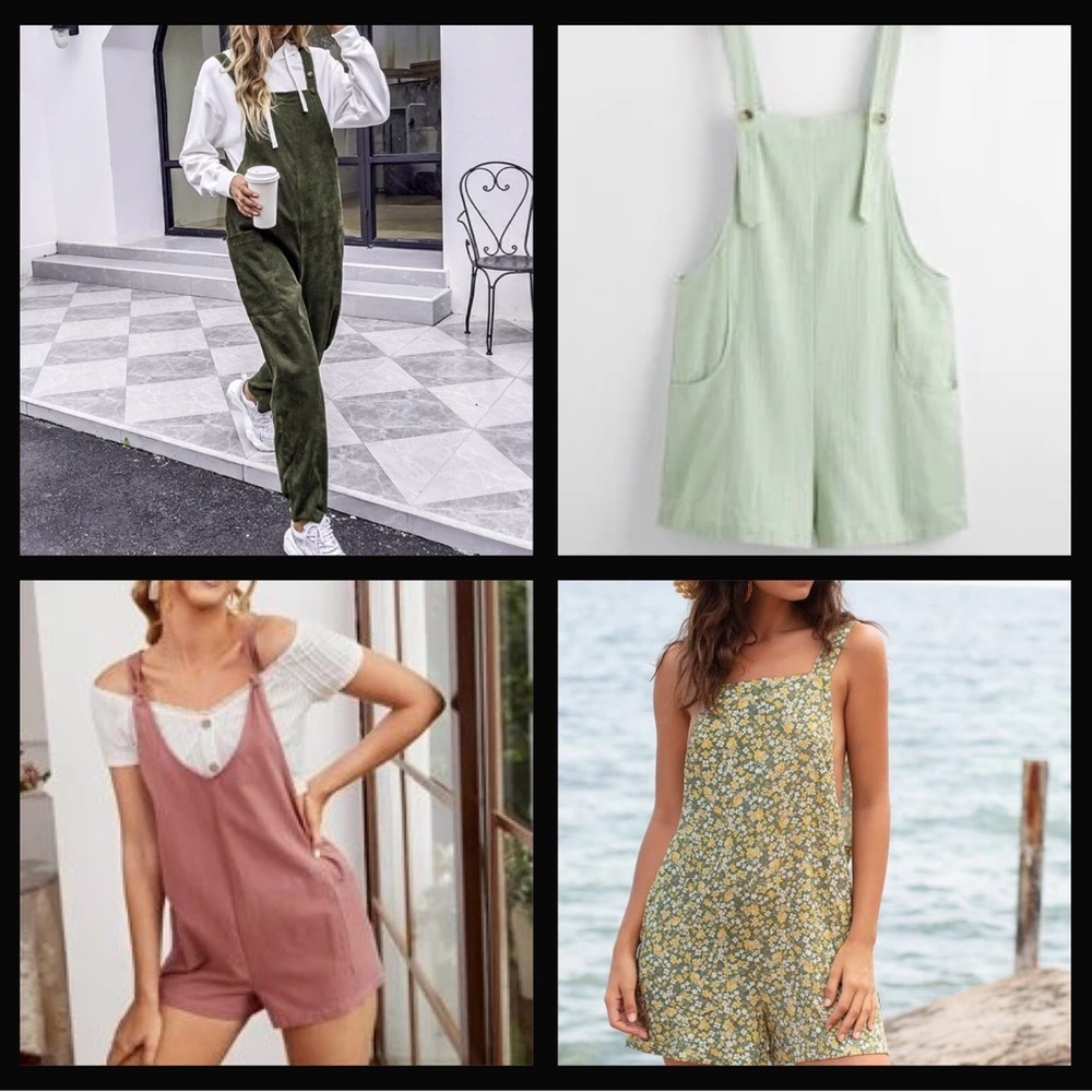 4 Shein Overalls